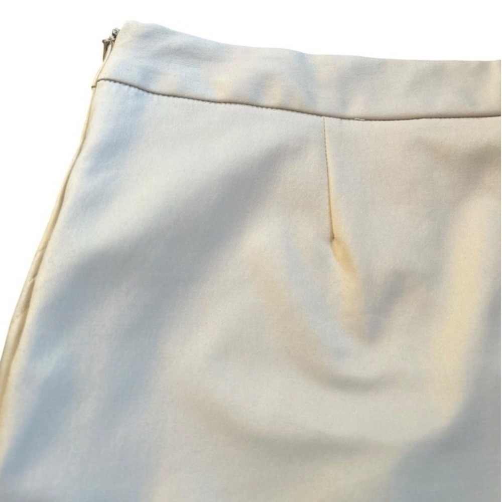 Callaway Pleated Golf Skort 10 Beige Sporty Tennis Pickleball Zip Pockets Preppy - Picture 8 of 11